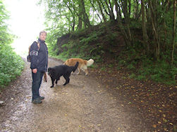 Dunja en Axel vinden de wandelingen heerlijk hier!