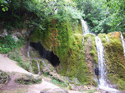 Een prachtige omgeving om in te wandelen: De Dreimhlener Wasserfall.