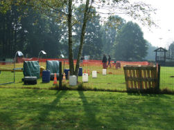 Prachtig weer de spelletjes lonken...