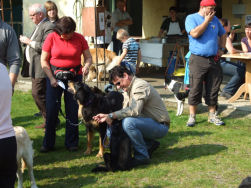 Els en Ronald wachten rustig hun beurt af.