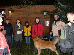 De groep, klaar voor de start...
