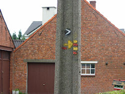 De zwarte te volgen pijlen?