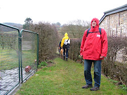 Het was een natte start!