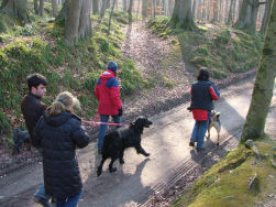 Vol goede moed op weg.