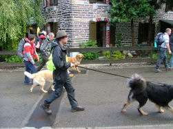 Starten langs de openbare weg.