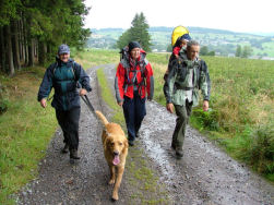 Senne geniet vanuit de hoogte.
