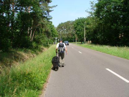 Langs de weg, de laatste warme loodjes...