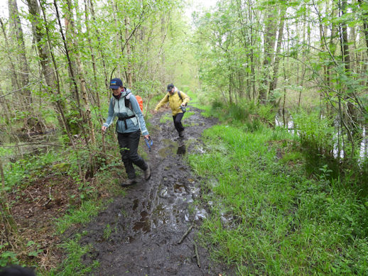 Het ploetern kan beginnen...