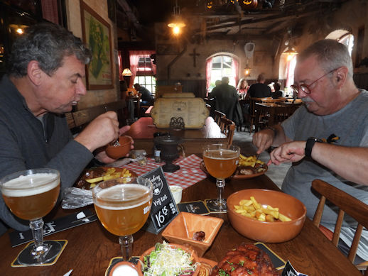 Het eten daarentegen... mmmmmmmmmmm!!
