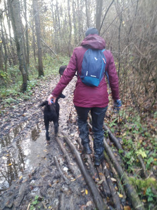 Niet makkelijk om rechtop en droog te blijven