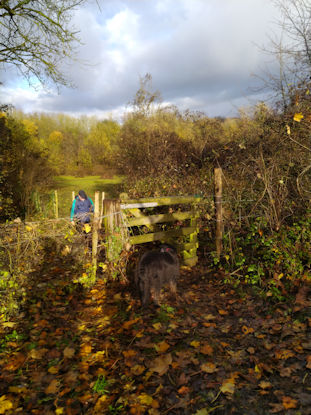 Puffen en blazen op de bijna laatse helling.