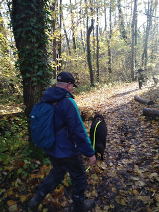 En terug wat glibberen en schuiven...