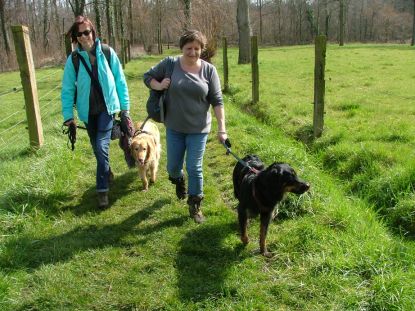 Prachtig weer en goed gezelschap!