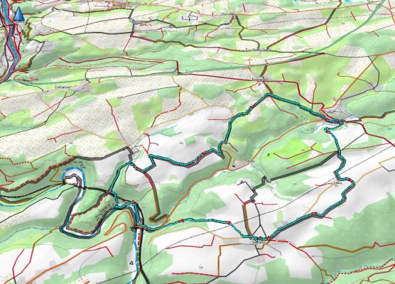 Hier liepen we uiteindelijk rond...