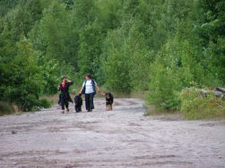 Cajsa heeft nood aan een bad...