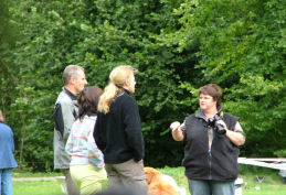 Het Belgische Hovawart Team.