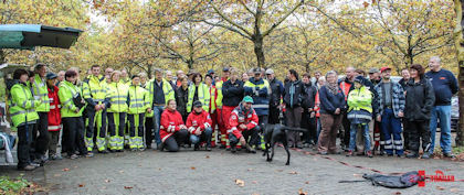 Reddingswerkers bijna in actie...