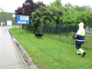 Gemakkelijk... de weg staat aangeduid!