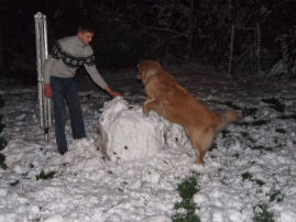 Nog juist zijn achterwerk...