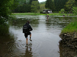 Het kon niet anders...DOOR HET WATER!!