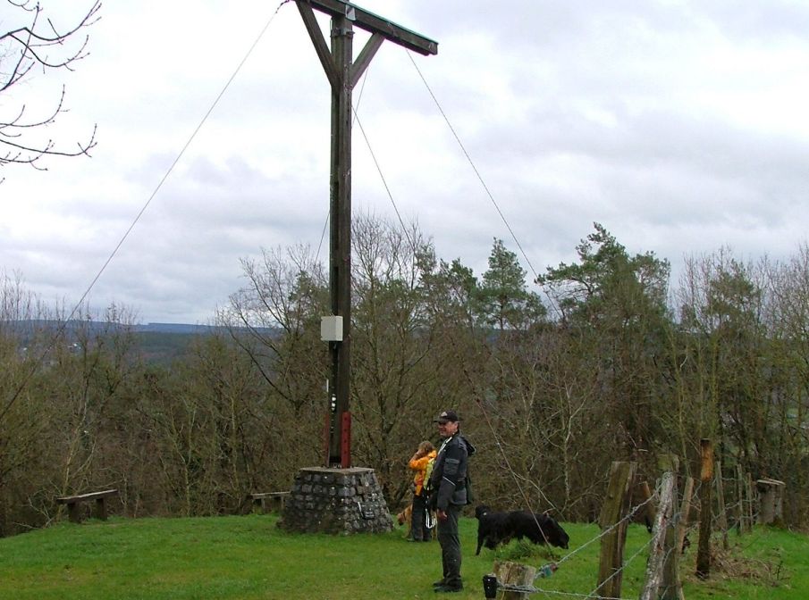 Geen galg, wel een kruisbeeld boven Aywaille. En toen was het filmrolletje op.