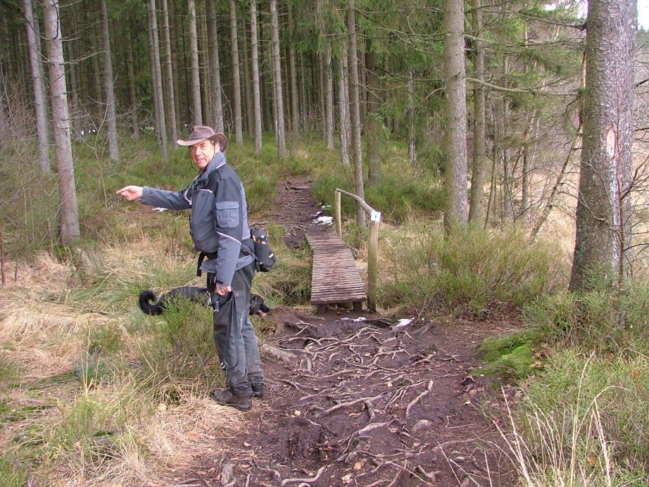 Neen Ronald... rechtdoor!!