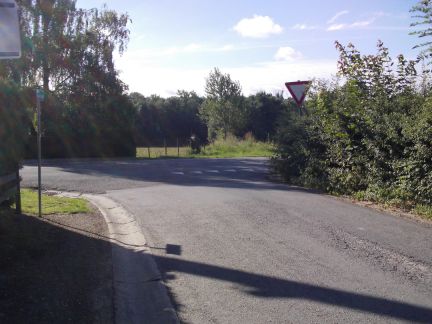 Hier zou je over het hek moeten...