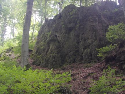 De gele pijl wees ons de weg...