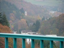 Zicht op Hellenthal.