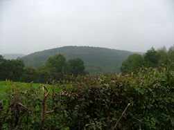 Asfaltbaan maar toch nog een leuk uitzicht.