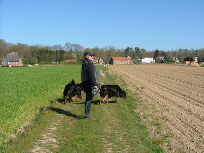 Genieten van het zonnetje van het vergezicht...