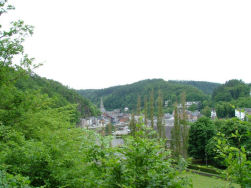 La Roche, start van de wandeling.