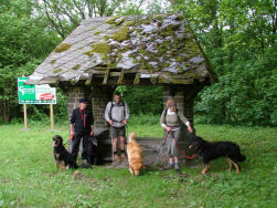 De eerste helling zit er op, even op adem komen.