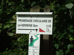 Regelmatig komen we deze wandeling tegen.