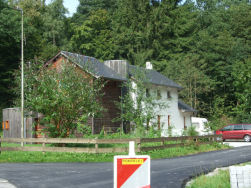 Aan de boswachterswoning start de eerste lus.