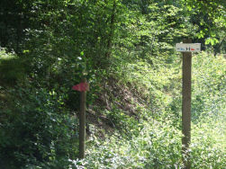 Hier start en eindigt de tweede lus.