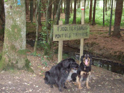 Even poseren voor de brug.